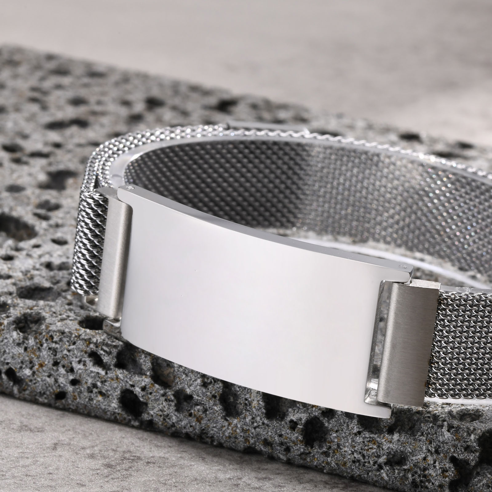 Gelang tali jala magnetik Chun - Mesh Strap Metal ulasan dan harga