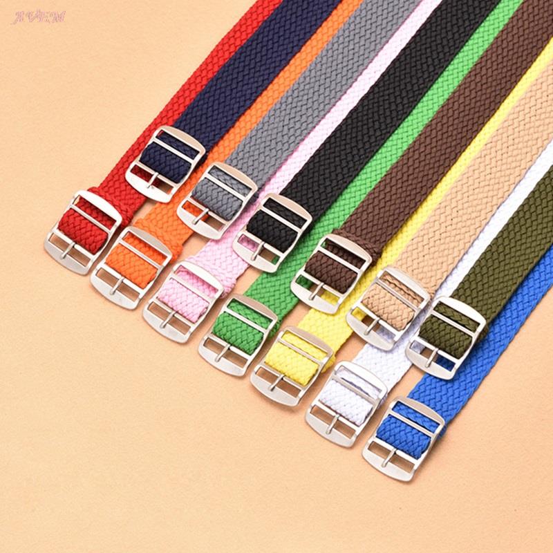 Gelang jam tangan olahraga kan - Perlon Strap Woven ulasan dan harga