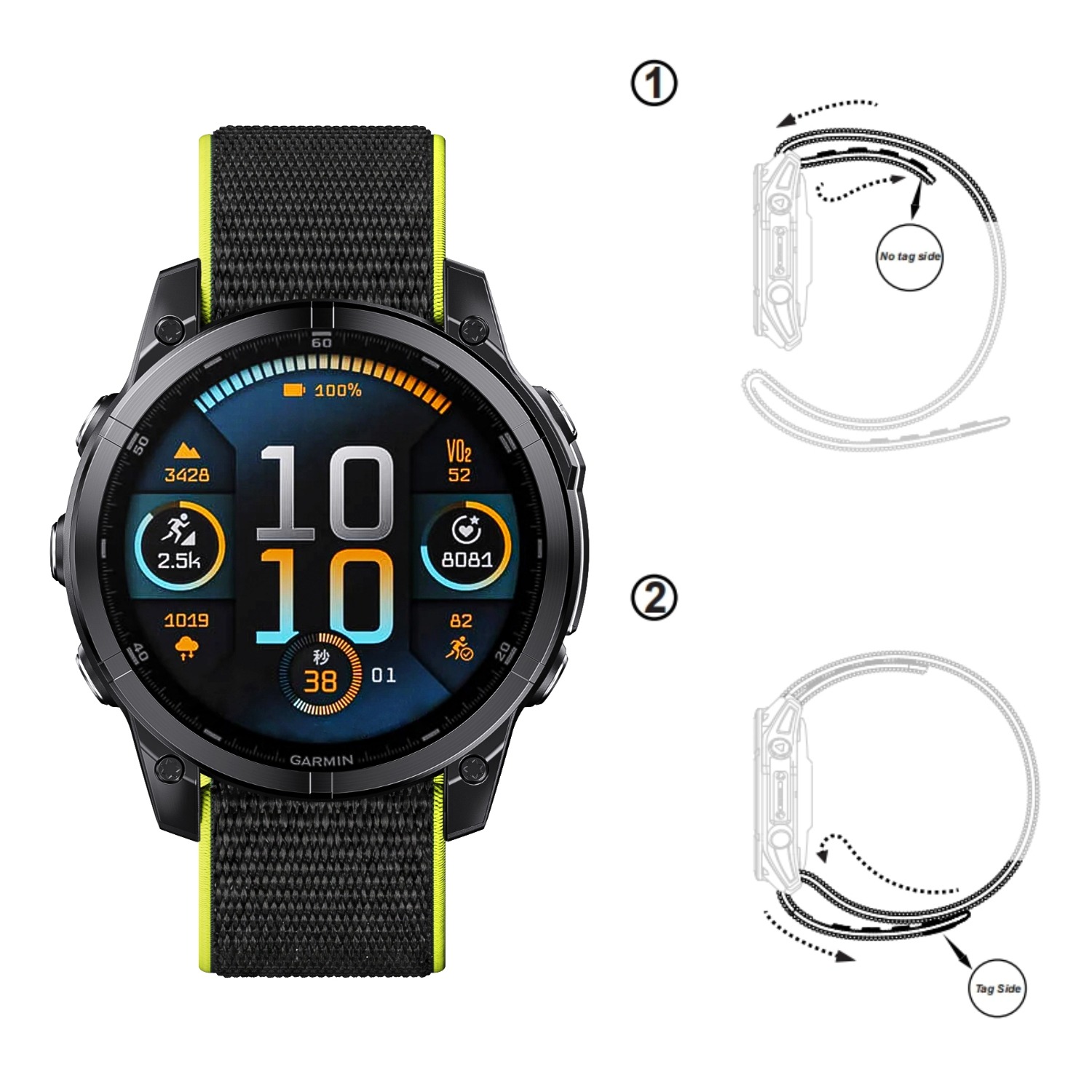 Tali Jam Tangan Ultra Ringan T - Sport Loop Velcro ulasan dan harga