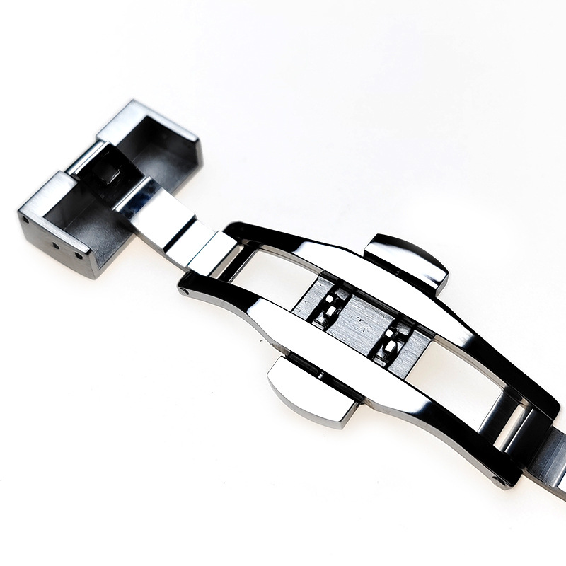 Jam tangan kupu-kupu baja taha - Butterfly Clasp Deployant ulasan dan harga