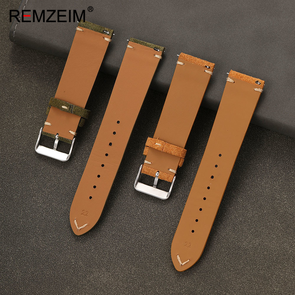 Sabuk Jam Tangan Kulit Suede U - Suede Strap Watch ulasan dan harga