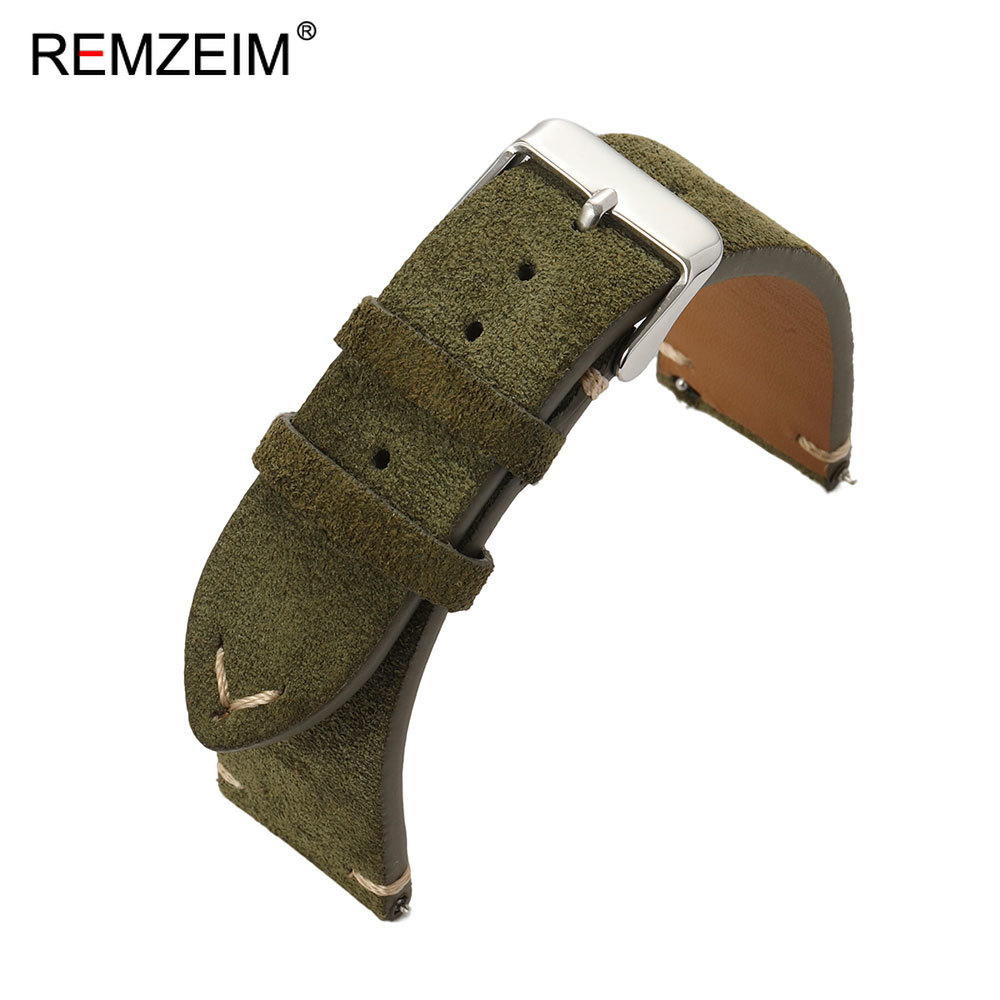 Sabuk Jam Tangan Kulit Suede U - Suede Strap Watch ulasan dan harga