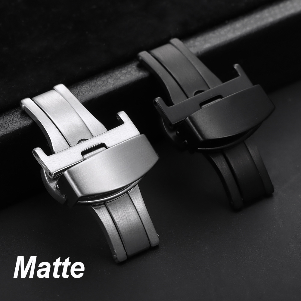 10/12/14/16/18/20/22mm Gesper  - Butterfly Clasp Deployant ulasan dan harga