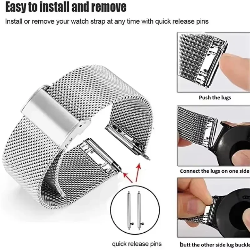 Tali Gelang Milan Magnetik 18M - Milanese Loop Magnetic ulasan dan harga