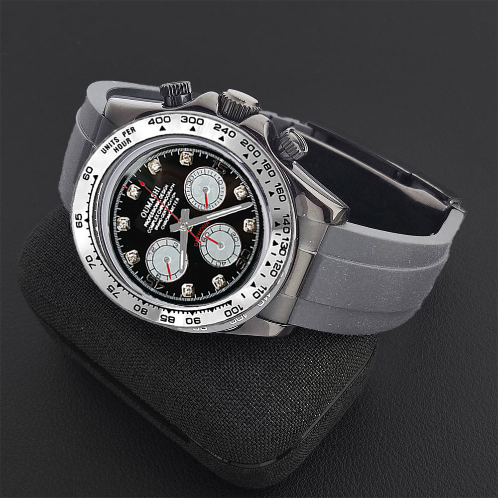 Jam Tangan Mewah VK63 39.3mm Q - Stainless Bracelet Diver ulasan dan harga