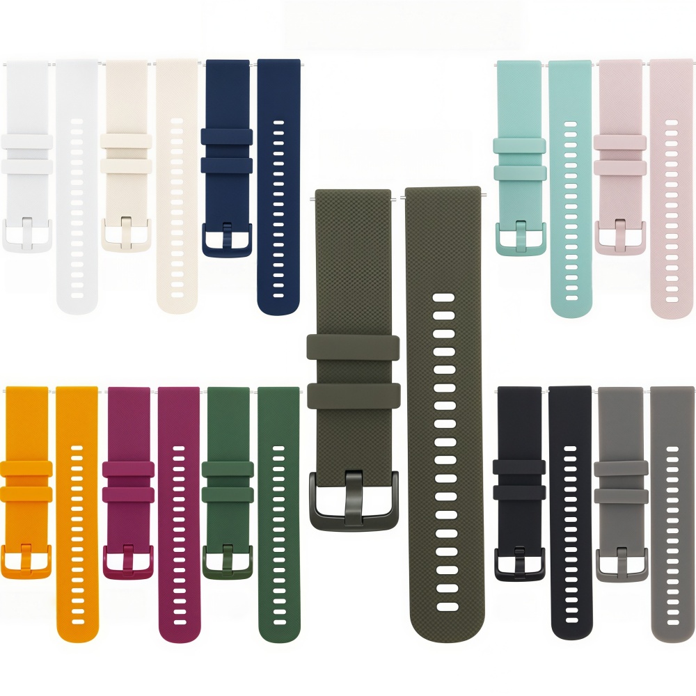 Gelang Silikon Lepas Cepat 16m - Silicone Watch Band 22Mm ulasan dan harga