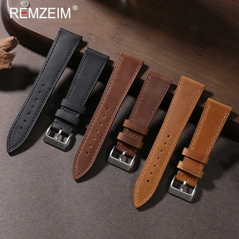 Crazy Horse jam tangan kulit R - Nato Strap Nylon ulasan dan harga