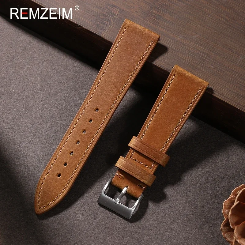 Crazy Horse jam tangan kulit R - Nato Strap Nylon ulasan dan harga