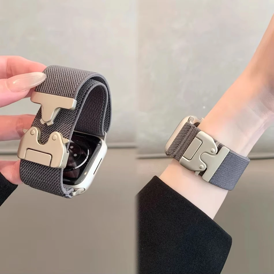 Tali Parasut untuk Apple Watch - Parachute Strap Elastic ulasan dan harga