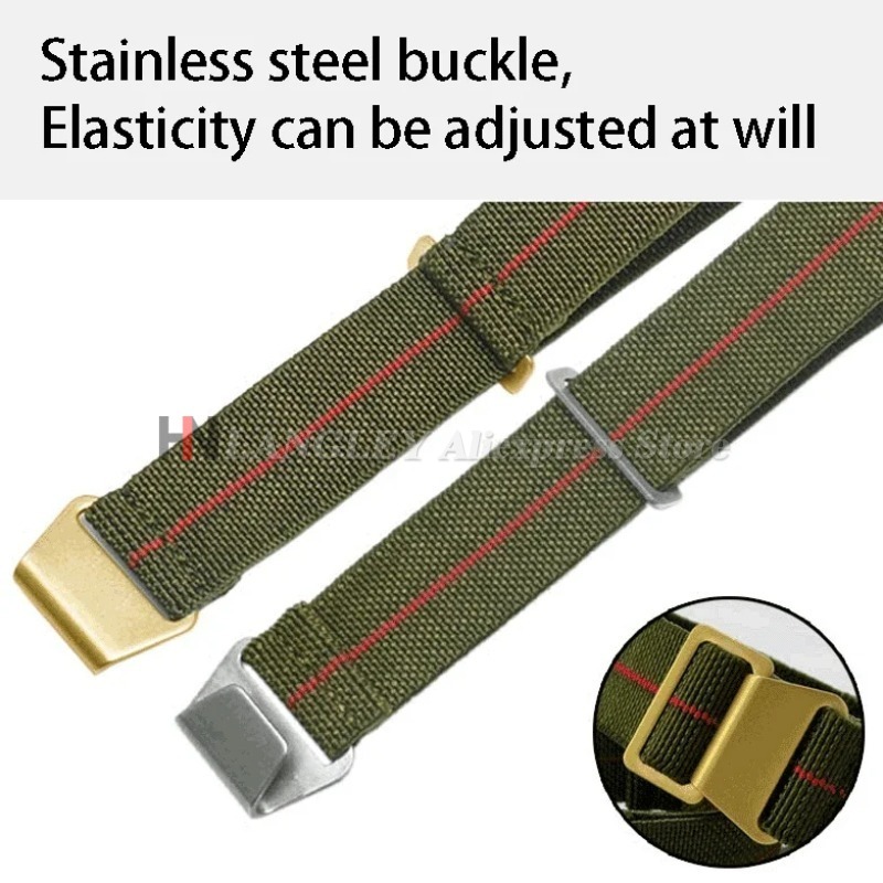 Tali Jam Tangan Nilon Elastis  - Parachute Strap Elastic ulasan dan harga