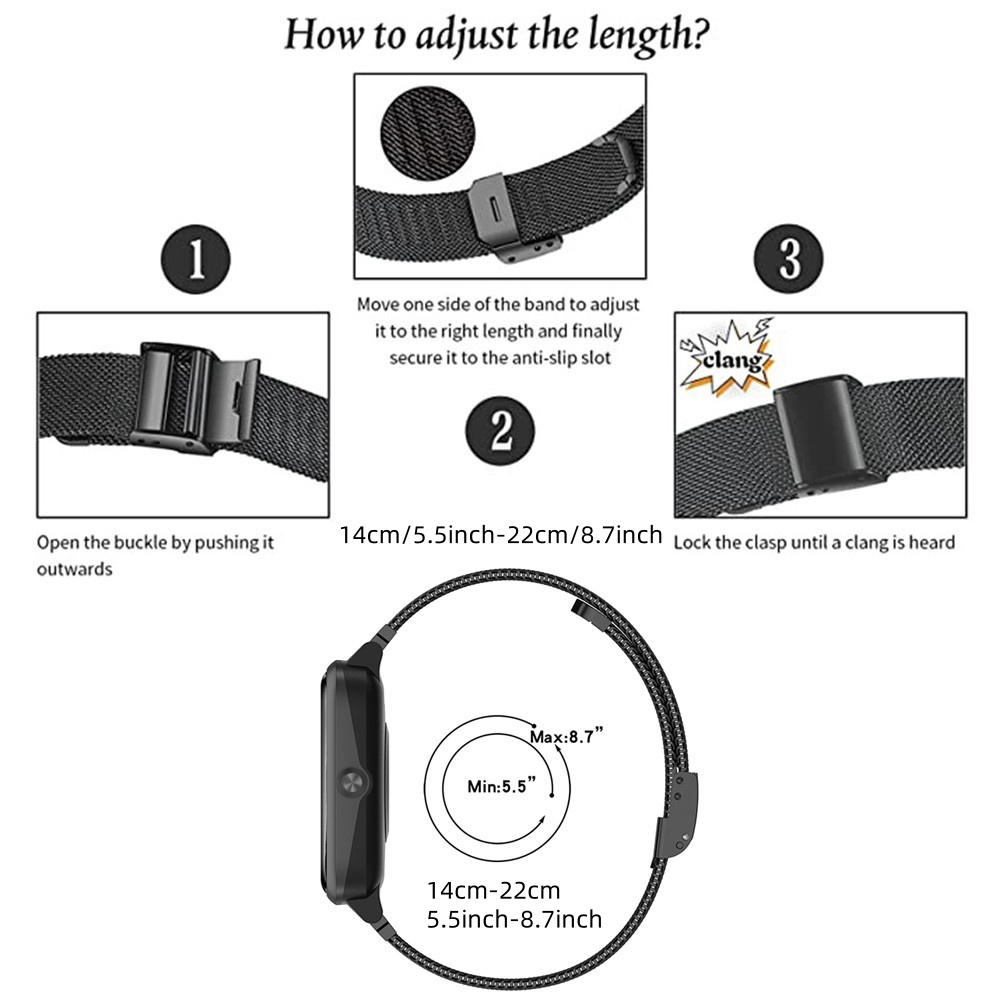 Tali Logam untuk CMF Watch Pro - Mesh Strap Metal ulasan dan harga