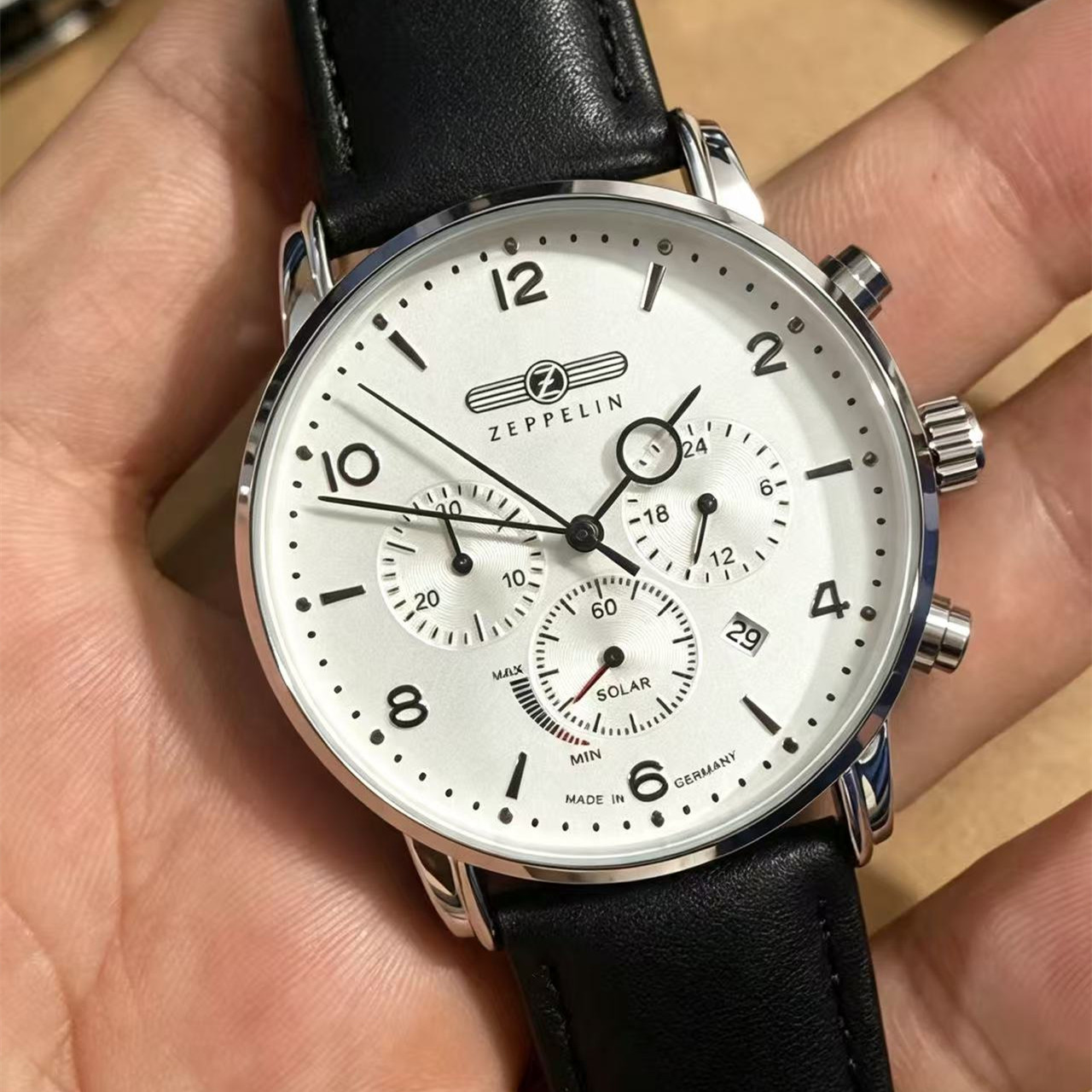 Jam Tangan Pria Zeppelin Airsh - Leather Watch Band Men ulasan dan harga