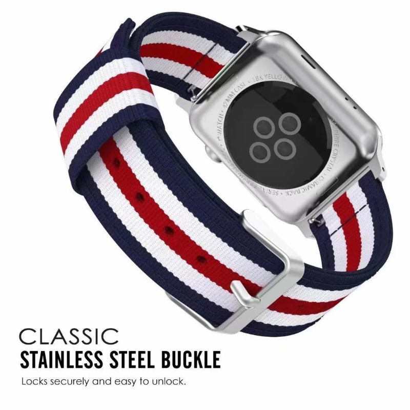 Tali Kanvas Nilon untuk Apple  - Canvas Strap Watch ulasan dan harga
