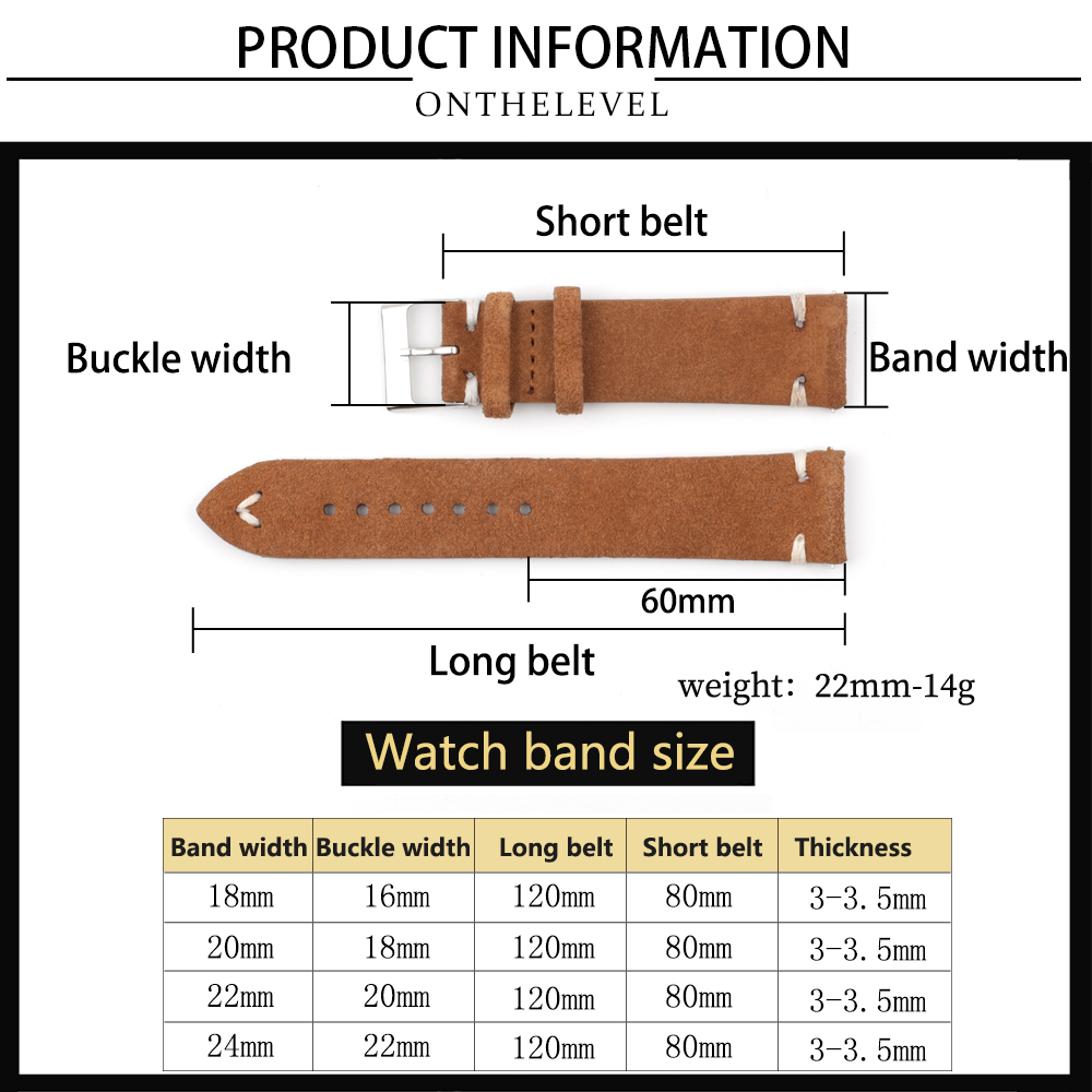 Tali jam tangan kulit Suede Vi - Suede Strap Watch ulasan dan harga