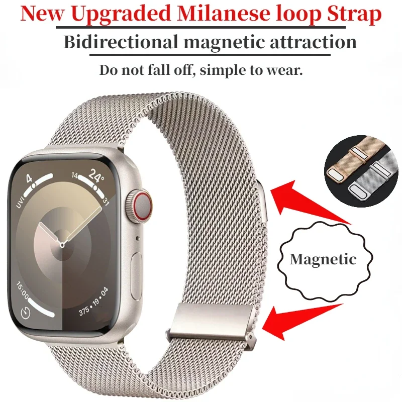 Tali Jam Milanese Loop Upgrade - Milanese Loop Magnetic ulasan dan harga