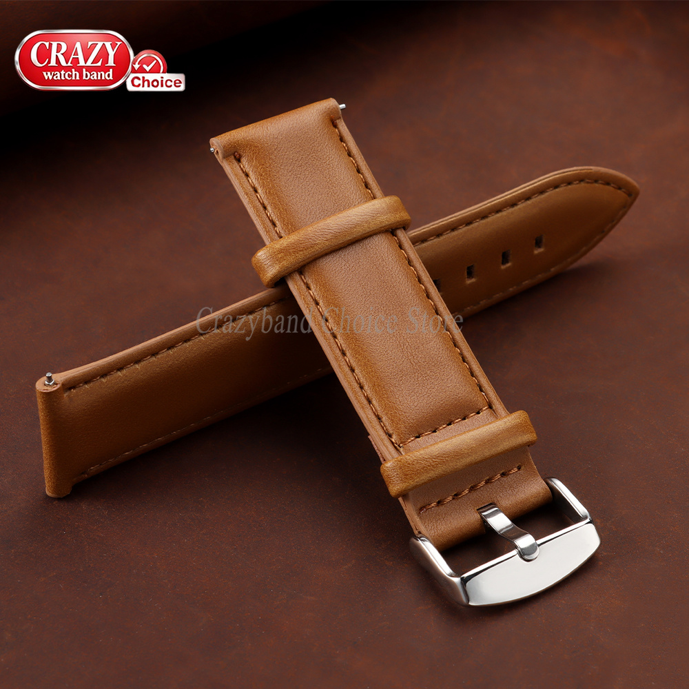 Tali Jam Tangan Kulit Sapi Ber - Leather Strap Quick Release ulasan dan harga