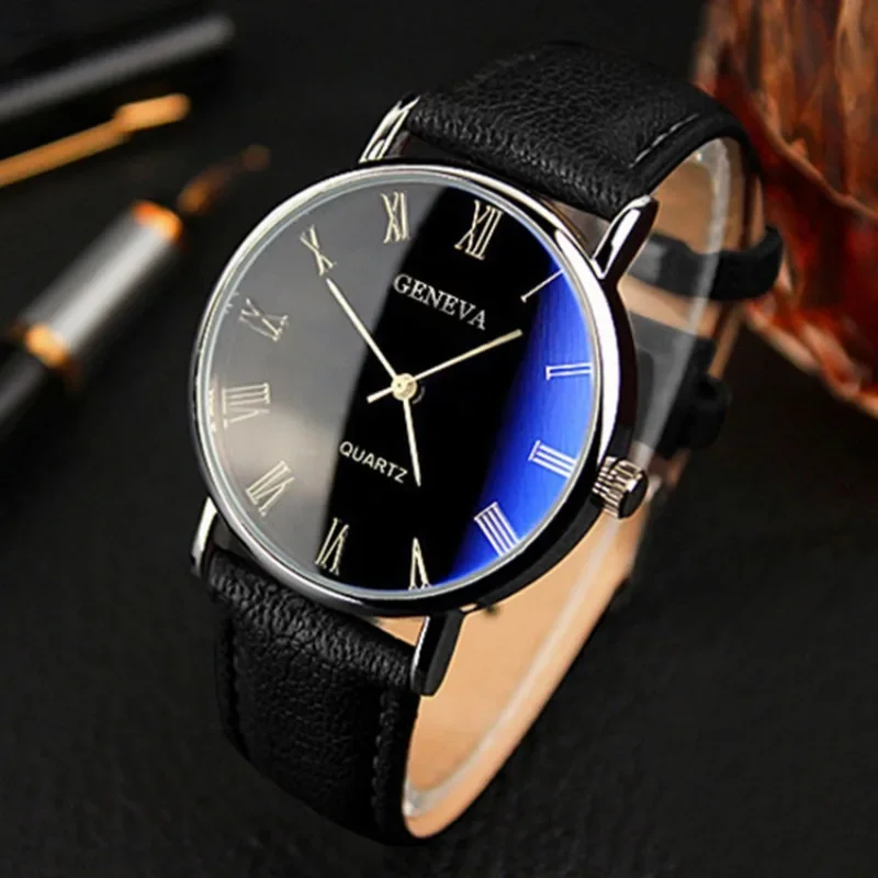 Jam tangan kuarsa Merek Terken - Leather Watch Band Men ulasan dan harga