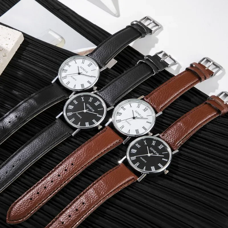 Jam tangan kuarsa Merek Terken - Leather Watch Band Men ulasan dan harga
