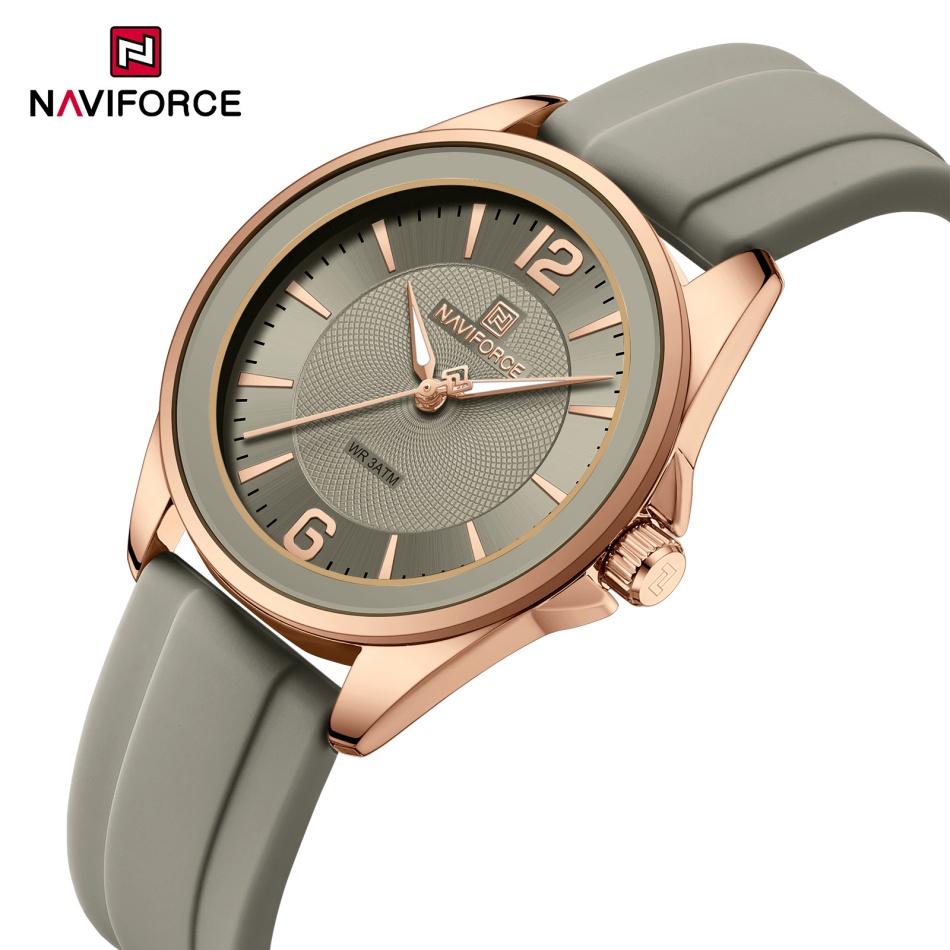 Jam Tangan Wanita NAVIFORCE Ga - Silicone Band Women ulasan dan harga