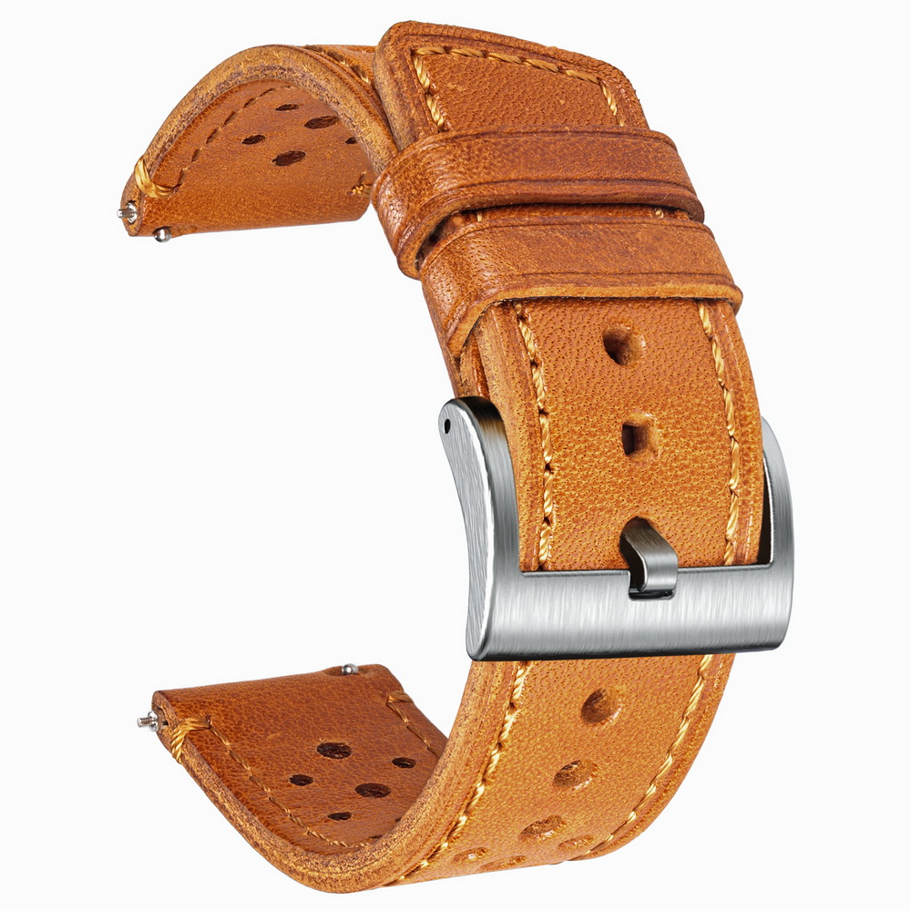 Tali Jam Tangan Kulit Sapi Hem - Suede Strap Watch ulasan dan harga