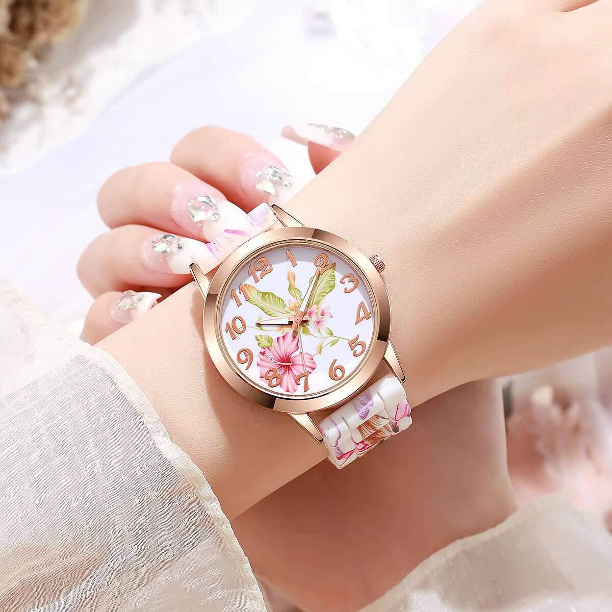 2 Buah Jam Tangan Wanita Bermo - Silicone Band Women ulasan dan harga