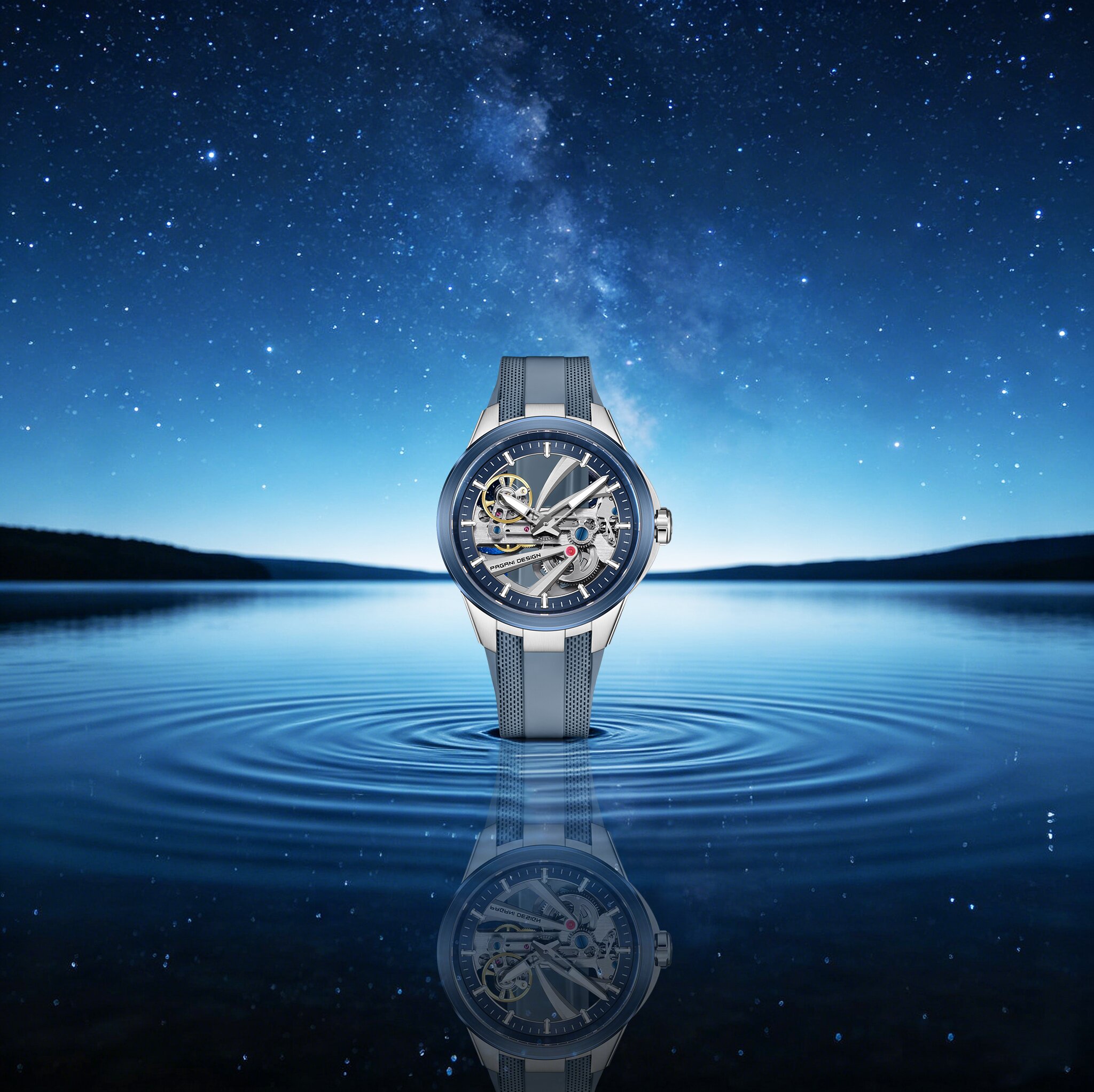PAGANI DESIGN Jam Tangan Mekan - Rubber Strap Diver ulasan dan harga