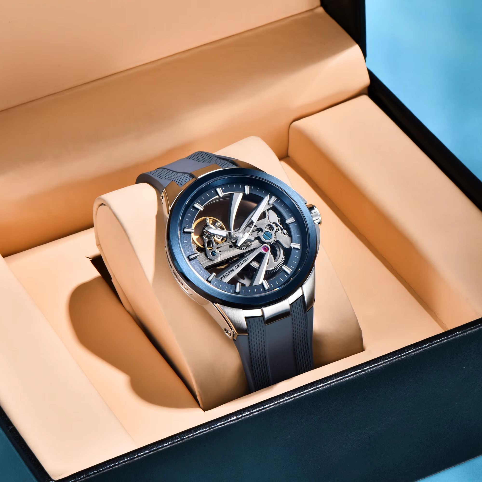 PAGANI DESIGN Jam Tangan Mekan - Rubber Strap Diver ulasan dan harga