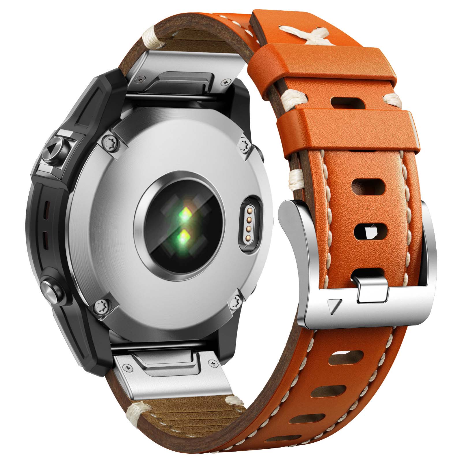 Tali kulit asli 22 26mm untuk  - Leather Strap Quick Release ulasan dan harga