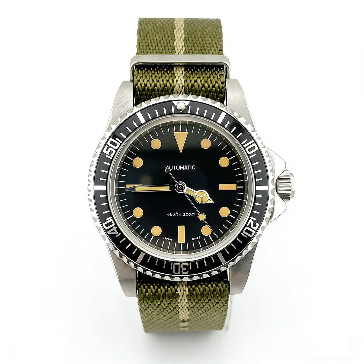 Jam Tangan Retro Diver 39.5Mm  - Tropic Strap Vintage ulasan dan harga