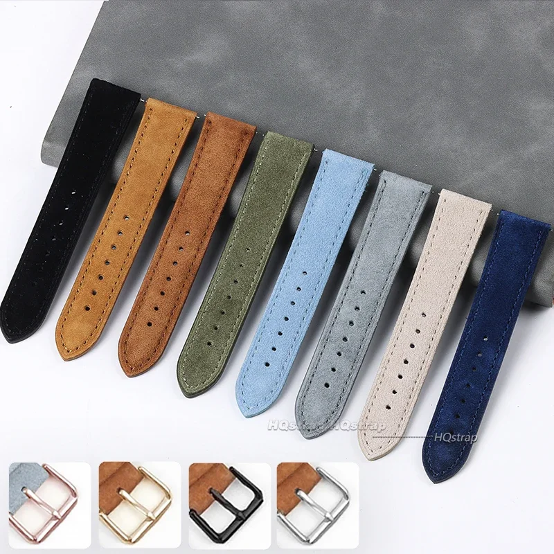 Gelang jam kulit asli Suede un - Suede Strap Watch ulasan dan harga