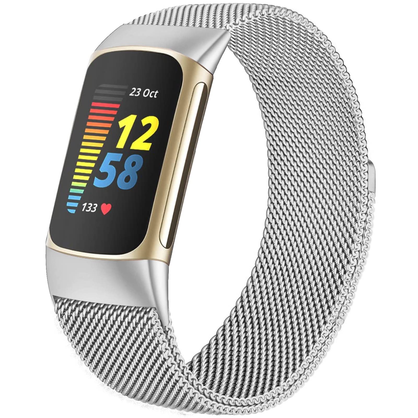 Milanese loop untuk fitbit cha - Milanese Loop Magnetic ulasan dan harga