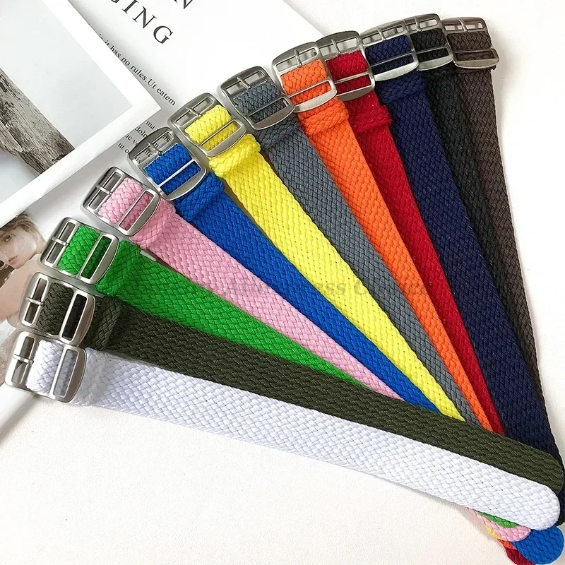 Gelang jam tangan nilon tenun  - Perlon Strap Woven ulasan dan harga