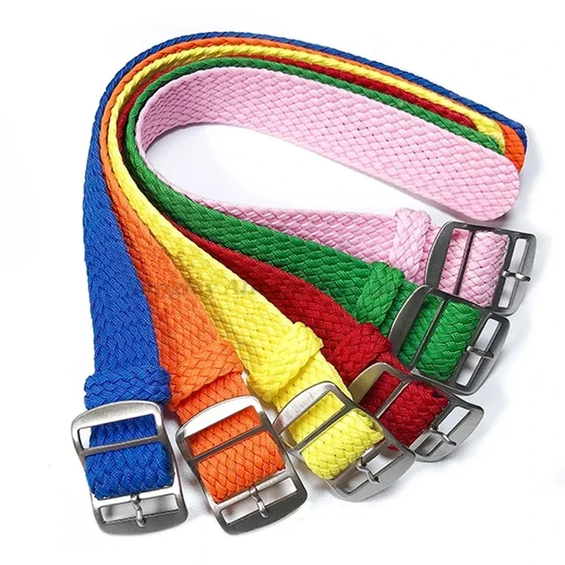 Gelang jam tangan nilon tenun  - Perlon Strap Woven ulasan dan harga