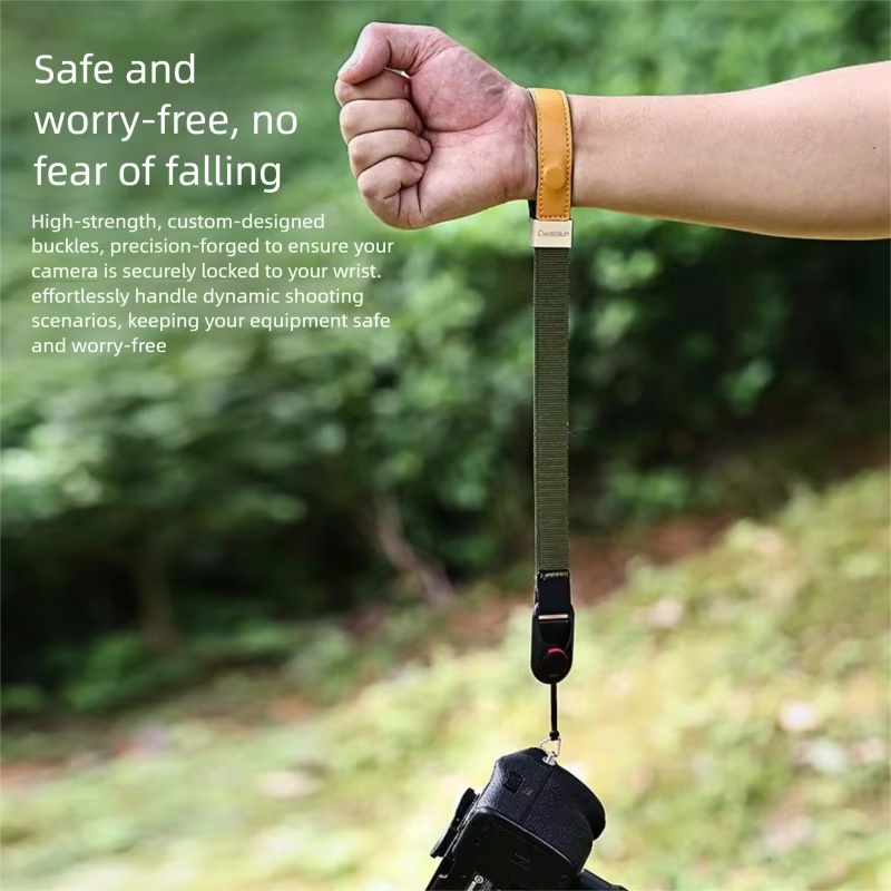 Tali Pergelangan Tangan Kamera - Leather Strap Quick Release ulasan dan harga