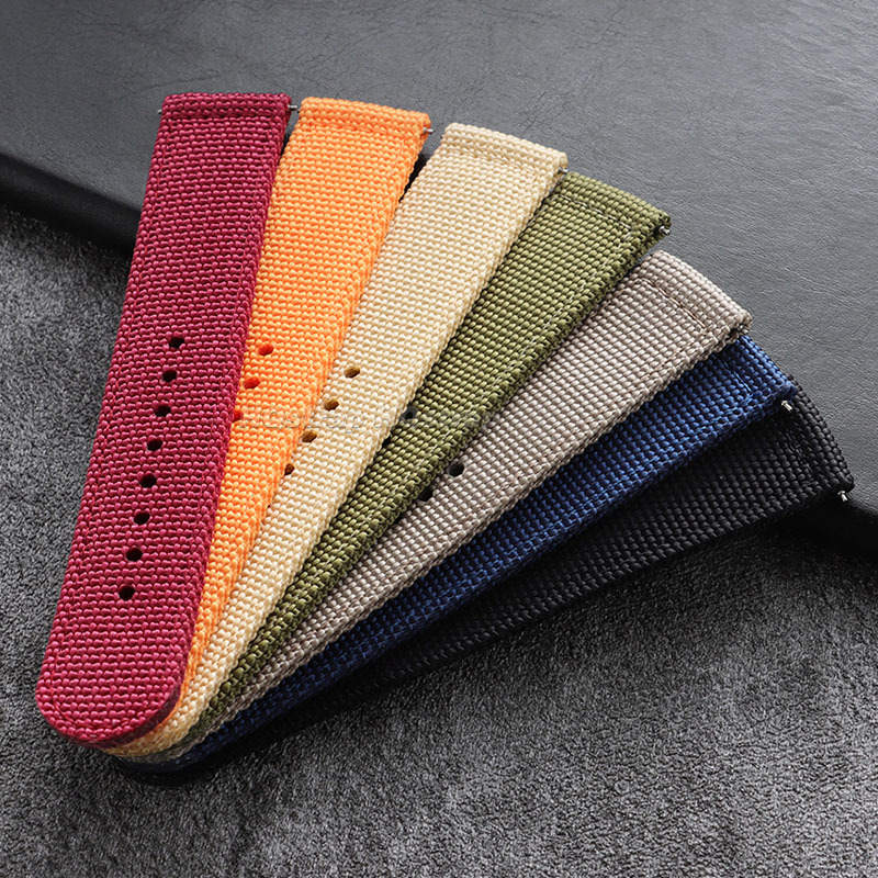 Tali Jam Tangan Nilon 18Mm 20M - Canvas Strap Watch ulasan dan harga