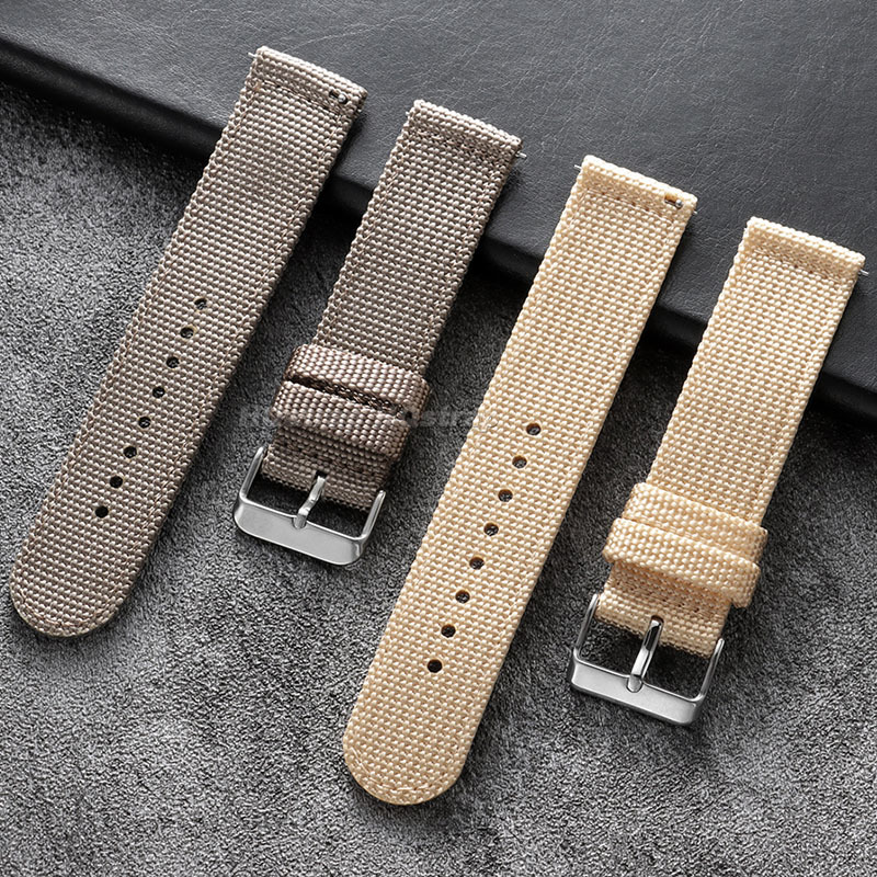 Tali Jam Tangan Nilon 18Mm 20M - Canvas Strap Watch ulasan dan harga